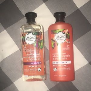 Herbal essences shampoo and conditioner